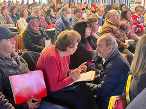 MOP lideró taller que reunió a más de 300 dirigentes de Sistemas Sanitarios Rurales de Ñuble