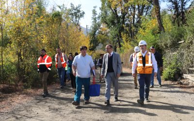 MOP asfaltará camino turístico La Balsa en San Fabián