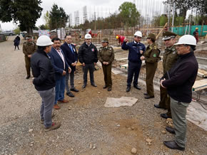 Autoridades dan inicio a las obras de reposición del retén de Carabineros de Cato