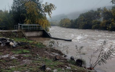 Balance MOP: Caudales de los ríos superaron umbral rojo en Ñuble y 20 caminos han sido afectados