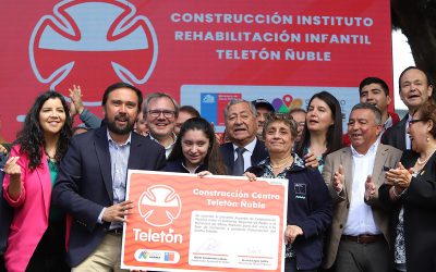 Ministra del MOP anuncia llamado a licitación del nuevo centro de rehabilitación infantil Teletón en la comuna de Chillán