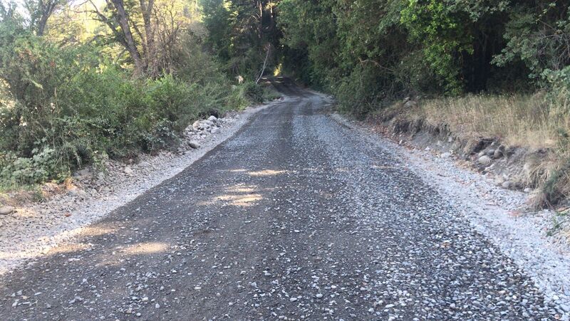 Un 30% de avance llevan obras de reconstrucción de la ruta N-633 hacia la Reserva Ñuble en Pinto