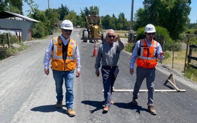 MOP avanza en el asfaltado de 45 kilómetros de caminos: obras finalizarán en los próximos días