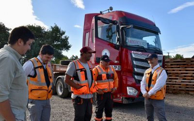 Vialidad Ñuble envía maquinaria para apoyar labores de retiro de escombros en Valparaíso