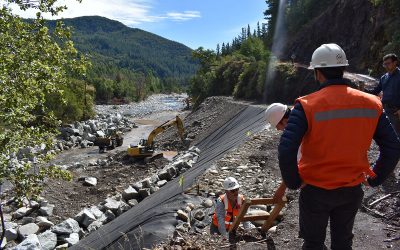 Un 62% de avance lleva reconstrucción de la ruta Santa Lucía en Yungay afectada por las inundaciones