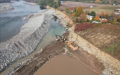 Obras del MOP para prevenir inundaciones y falta de conectividad vial llevan un 72% de avance