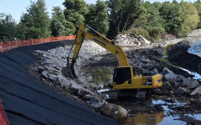 MOP Ñuble se prepara con labores preventivas ante anuncio de evento climático