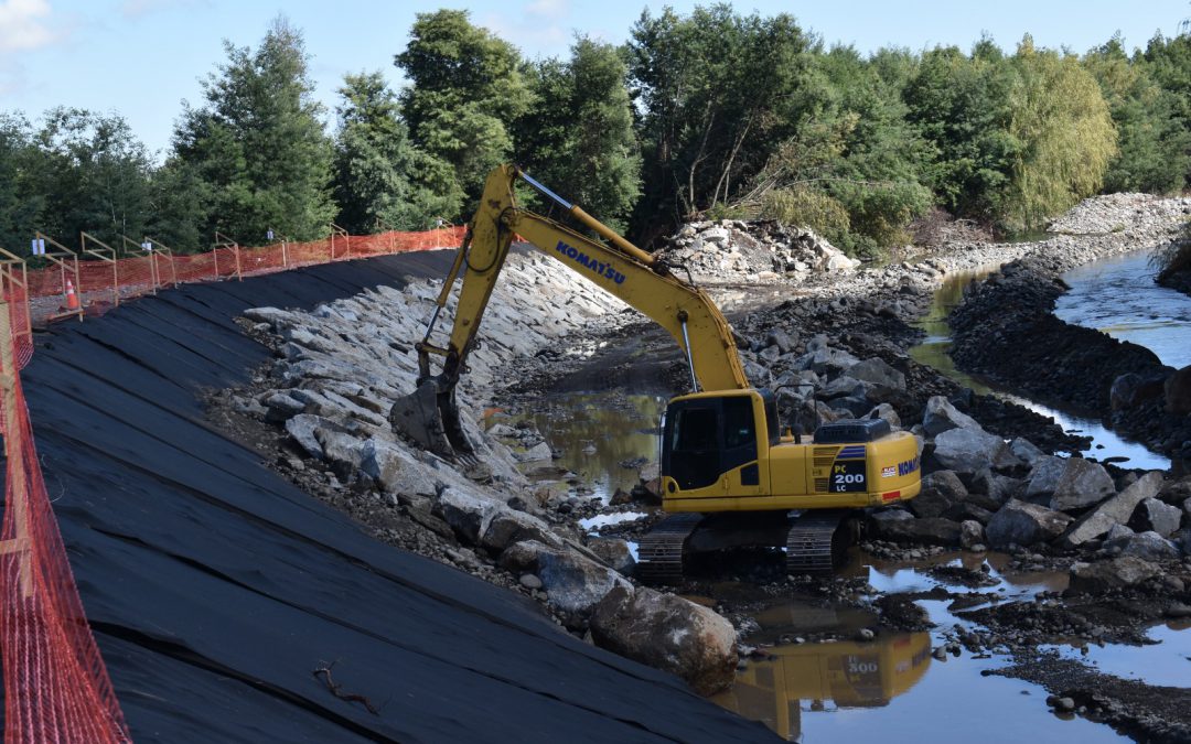 MOP finalizó el 100% de las obras en encauzamientos en ríos y esteros de Ñuble