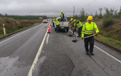 MOP Ñuble ha recuperado el 78% de la red vial afectada por intensas lluvias