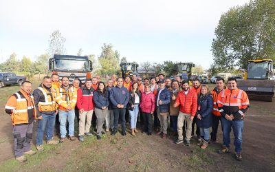 Ministra López da el vamos a la primera oficina provincial de Vialidad en Ñuble
